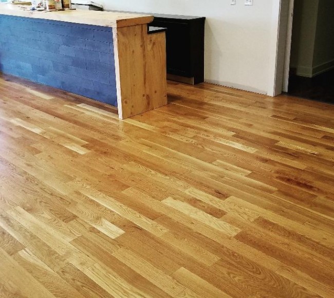 White Oak with Neutral Stain Patrick Daigle Hardwood Flooring