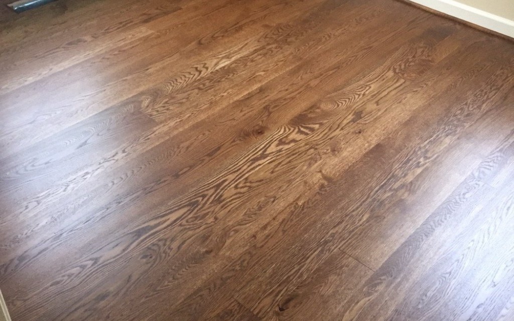 White Oak Stained Provincial Patrick Daigle Hardwood Flooring
