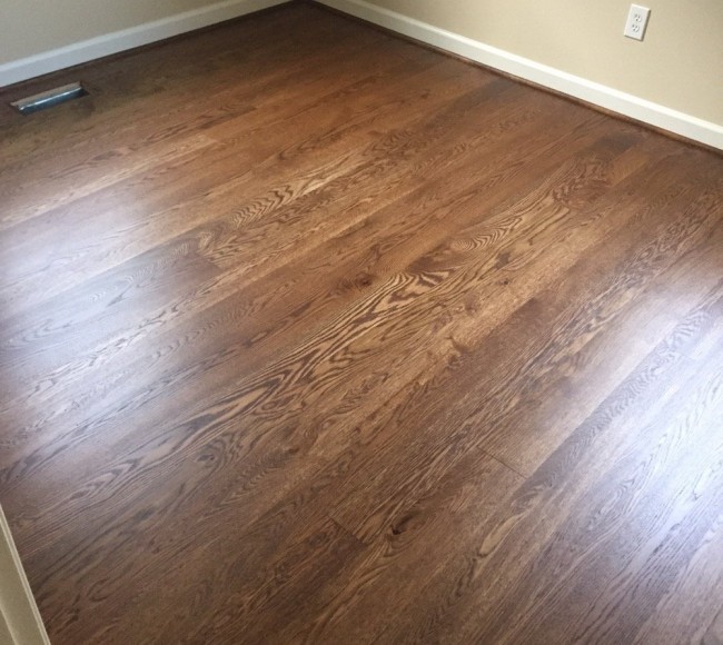 White Oak Stained Provincial Patrick Daigle Hardwood Flooring